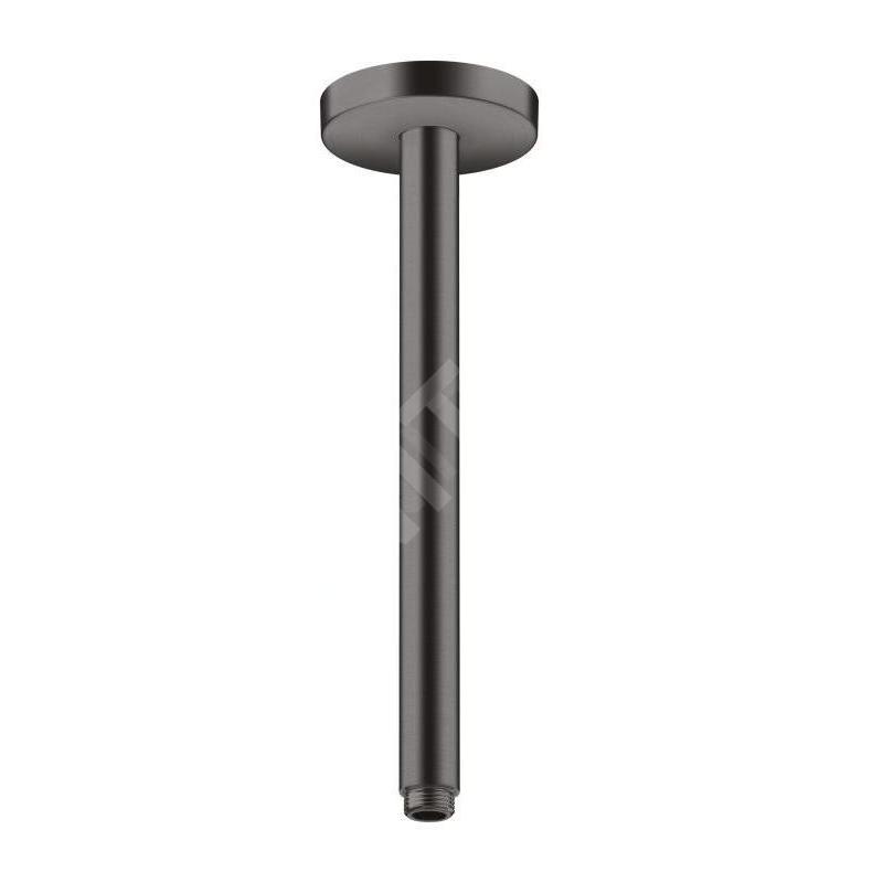 Axor Programme de douche - Bras de douche de plafond, 300 mm, chrome noir brossé 26433340