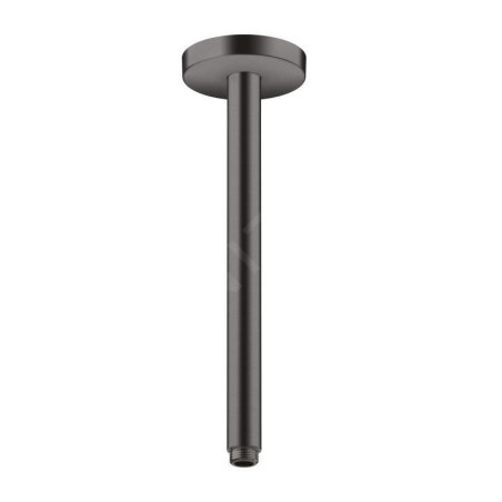 Axor Programme de douche - Bras de douche de plafond, 300 mm, chrome noir brossé 26433340