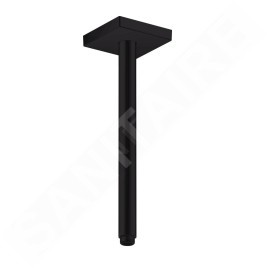 Axor Programme de douche - Bras de douche de plafond, 300 mm, noir mat 26438670