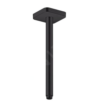 Axor Programme de douche - Bras de douche de plafond, 300 mm, noir mat 26966670