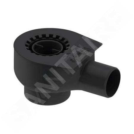 Tece Accessoires - Siphon pour caniveau de sol standard, évacuation latérale DN50 650001