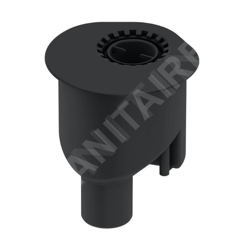 Tece Accessoires - Siphon pour caniveau de sol vertical, évacuation DN50 650003