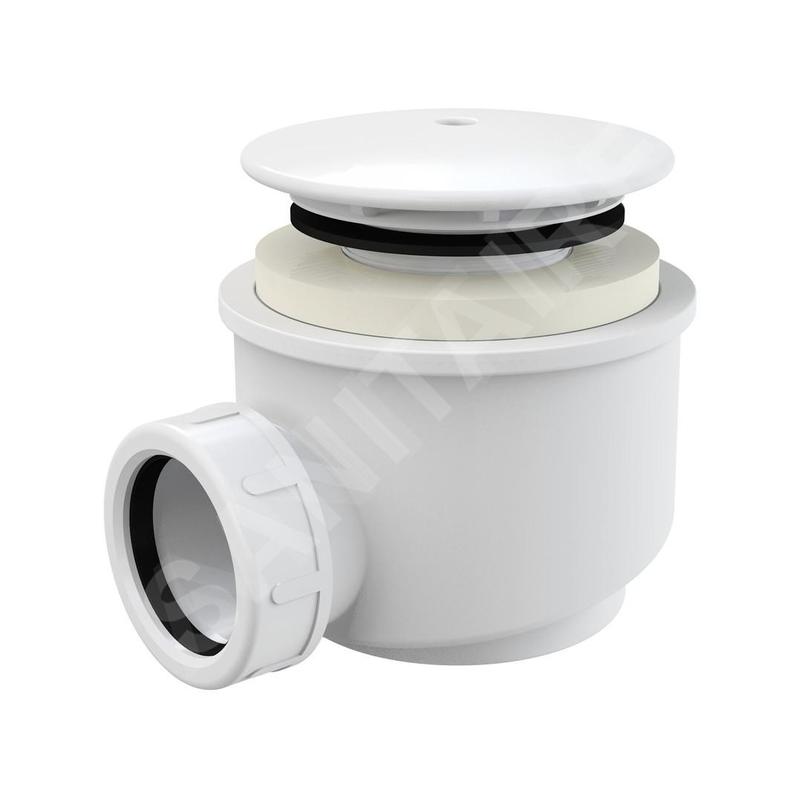 Alcadrain Siphons de baignoire - Garniture de vidage pour receveurs, blanc A47B-60