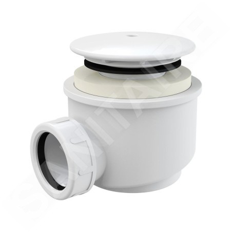 Alcadrain Siphons de baignoire - Garniture de vidage pour receveurs, blanc A47B-60