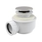 Alcadrain Siphons de baignoire - Kit de drainage pour plateaux, Click-Clack, chrome A476