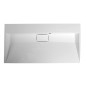 Sapho Amur - Lavabo 900x460 mm, sans trou pour robinet, blanc 55032-0