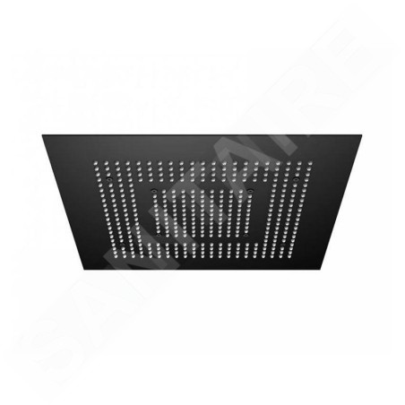 Steinberg 390 - Douche de tête 600x600 mm, 2 jets, noir mat 390 6612 S