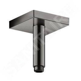 Axor Programme de douche - Bras de douche de plafond 10 cm, chrome noir brossé 26437340