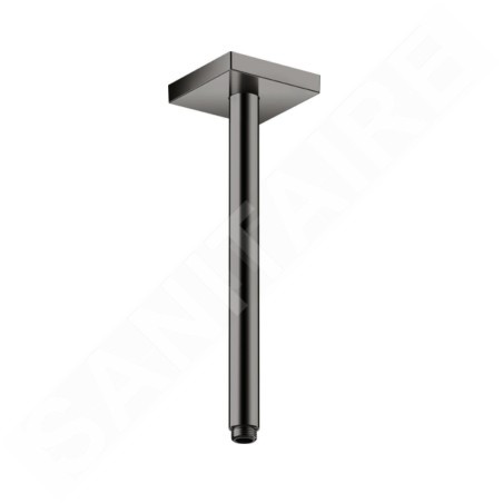 Axor Programme de douche - Bras de douche de plafond 30 cm, chrome noir brossé 26438340