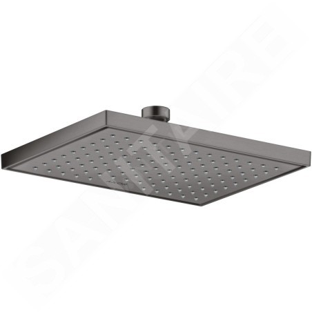 Axor Programme de douche - Douche de Tête 245/185, 1 jet, EcoSmart, chrome noir brossé 35374340