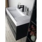 Sapho Godiva - Lavabo 830x440 mm, sans trop-plein, trou pour robinetterie, blanc GU083L Sapho Godiva - Lavabo 830x440 mm, sans trop-plein, trou pour robinetterie, blanc GU083L