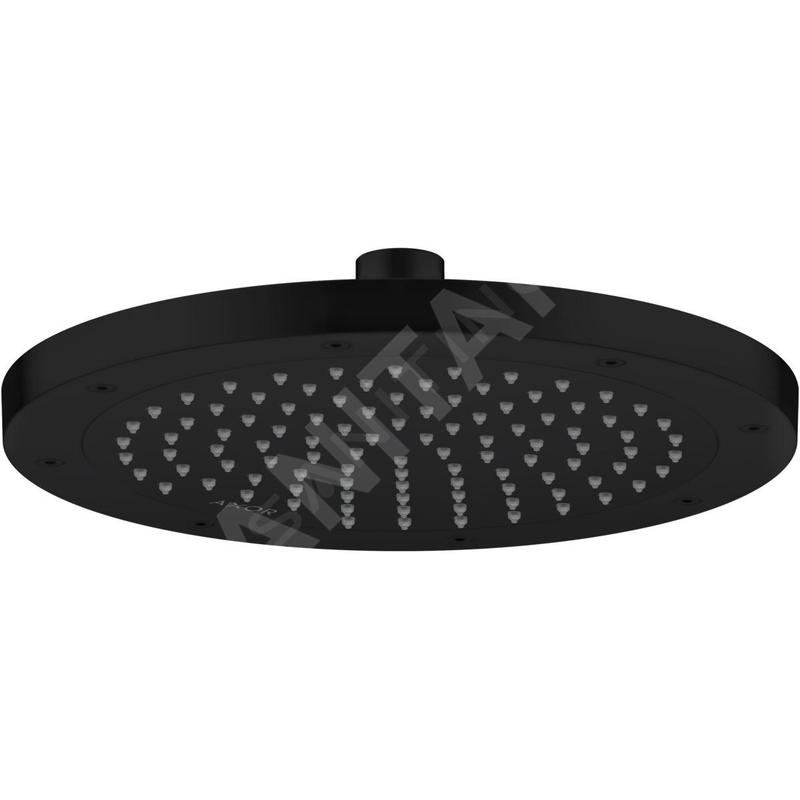 Axor Programme de douche - Douche de tête 245 mm, 1 jet, noir mat 35380670