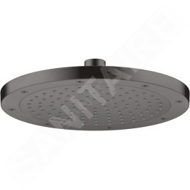 Axor Programme de douche - Douche de tête 245, 1 jet, EcoSmart, chrome noir brossé 35381340
