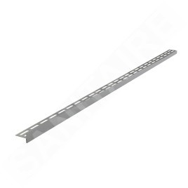 Alcadrain Douchegoten - Barre de mise à niveau du sol 1200 mm, droite, hauteur de l'ourlet 14 mm, tapis en acier inoxydable