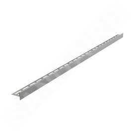 Alcadrain Douchegoten - Bande d'égalisation des sols 1200 mm, double face, hauteur 12 mm, tapis en acier inoxydable APZ905M/1200