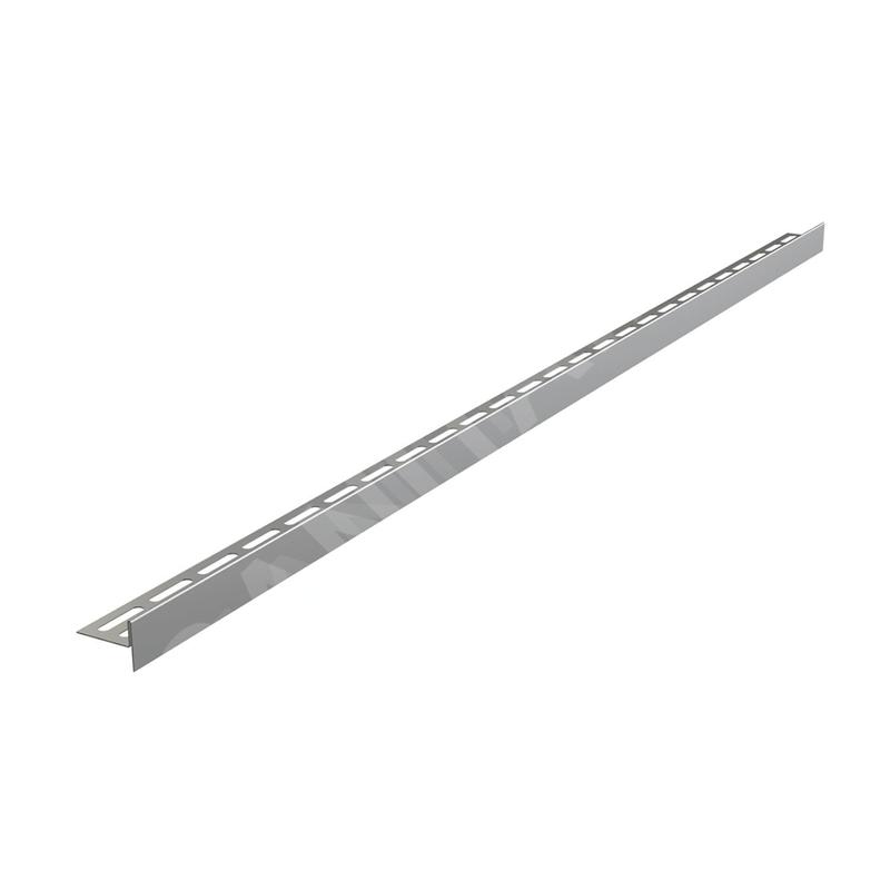 Alcadrain Douchegoten - Bande d'égalisation des sols 1200 mm, double face, hauteur 12 mm, tapis en acier inoxydable APZ905M/1200