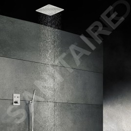 Steinberg 390 - Douche de tête, 400x400 mm, inox brossé 390 4403