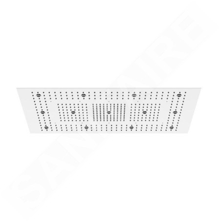 Steinberg 390 - Douche de tête, 1120x620 mm, 3 jets, éclairage LED, inox 390 6032