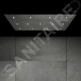 Steinberg 390 - Douche de tête, 1120x620 mm, 3 jets, éclairage LED, inox 390 6032