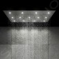 Steinberg 390 - Douche de tête, 1120x620 mm, 3 jets, éclairage LED, inox 390 6032