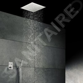 Steinberg 390 - Douche de tête, 350x350 mm, inox brossé 390 6313