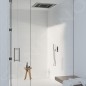 Steinberg 390 - Douche de tête 600x600 mm, 3 jets, inox 390 6610