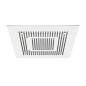 Steinberg 390 - Douche de tête, 600x600mm, 2 jets, éclairage LED, inox 390 6622