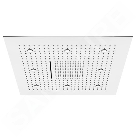 Steinberg 390 - Douche de tête, 800x800 mm, 3 jets, éclairage LED, inox 390 6680