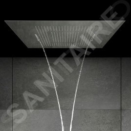 Steinberg 390 - Douche de tête 600x800 mm, 3 jets, inox 390 6831