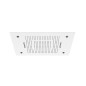 Steinberg 390 - Douche de tête, 600x800 mm, 3 jets, éclairage LED, inox 390 6832