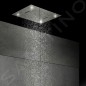 Steinberg 390 - Douche de tête, 600x800 mm, 3 jets, éclairage LED, inox 390 6832