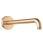 Keuco Accessoires de douche - Bras de douche, longueur 450 mm, bronze brossé 51688030400