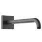 Keuco Accessoires de douche - Bras de douche, 30 cm, chrome noir brossé 53088130302