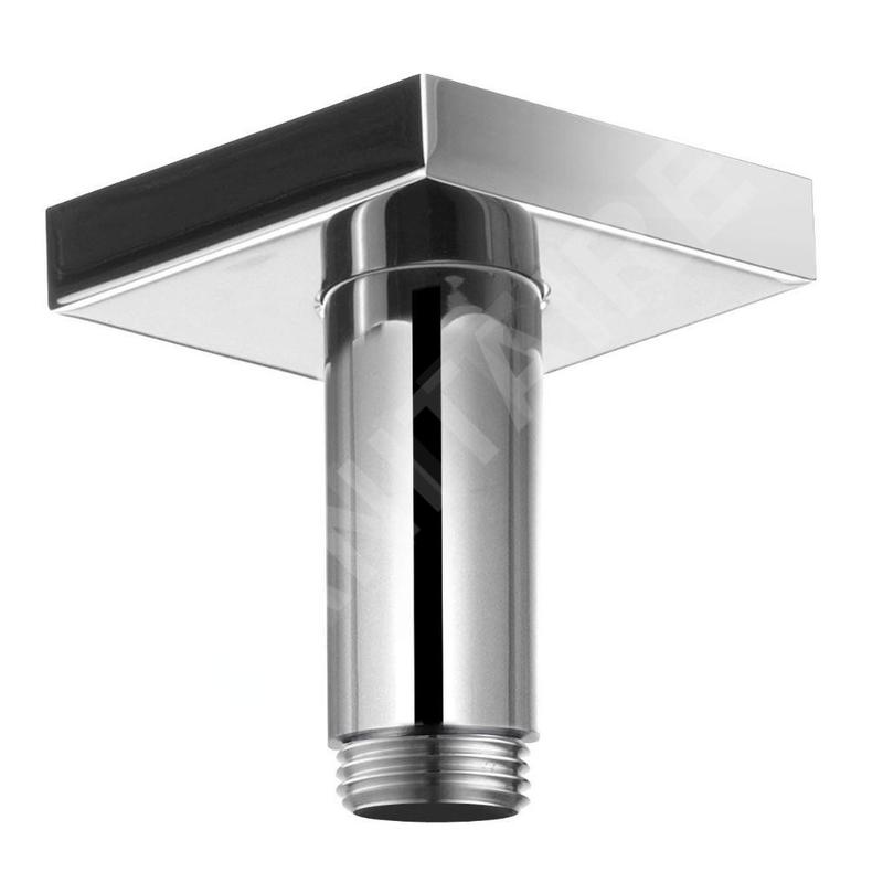 Keuco Accessoires de douche - Bras de douche de plafond, 100 mm, chrome 53089010102