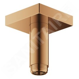 Keuco Accessoires de douche - Bras de douche de plafond, 100 mm, bronze brossé 53089030102