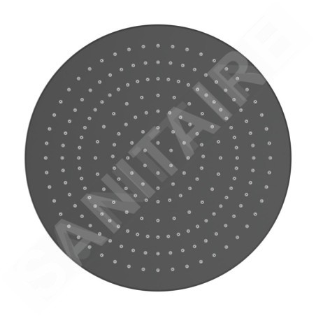 Laufen Accessoires de douche - Douche de tête, diamètre 30 cm, noir mat H3679810812321