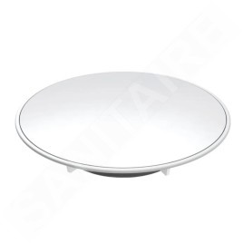 Geberit Accessoires - Cache-bonde pour kit d'évacuation de la douche, chrome brillant 150.266.21.1