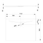 Bette Floor Side - Receveur de douche 110x80 cm, ebano 3374-434