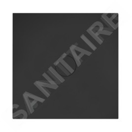 Bette Air - Receveur de douche 90x90 cm, BetteGlaze Plus, ebony 7350-035PLUS