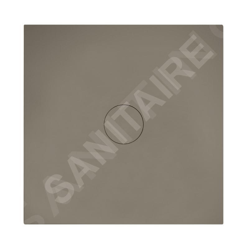 Bette Air - Receveur de douche 90x90 cm, BetteGlaze Plus, noisette 7350-417PLUS