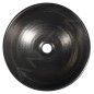 Sapho Attila - Vasque, diamètre 425 mm, avec trop-plein, cuivre métallique DK010