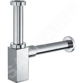 Sapho Siphons - Siphon de lavabo 1 1/4, sortie d'évacucation 32 mm, chrome SI411