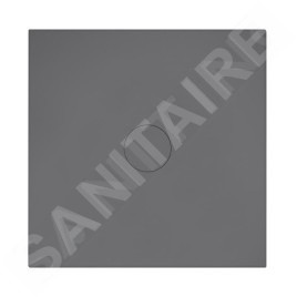 Bette Air - Receveur de douche 100x100 cm, BetteGlaze Plus, graphite 7352-404PLUS