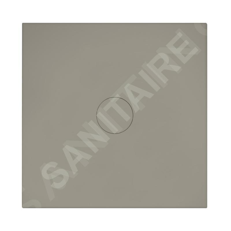 Bette Air - Receveur de douche 100x100 cm, BetteGlaze Plus, cachemire 7352-415PLUS