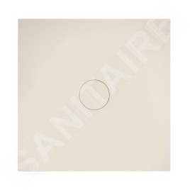 Bette Air - Receveur de douche 100x100 cm, crème 7352-441