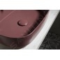 Sapho Infinity - Lavabo à poser, 550x360 mm, sans trop-plein, marron rouge 10NF65055-2R Sapho Infinity - Lavabo à poser, 550x360 mm, sans trop-plein, marron rouge 10NF65055-2R