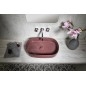 Sapho Infinity - Lavabo à poser, 550x360 mm, sans trop-plein, marron rouge 10NF65055-2R Sapho Infinity - Lavabo à poser, 550x360 mm, sans trop-plein, marron rouge 10NF65055-2R