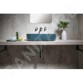 Sapho Infinity - Vasque à poser, 550x360 mm, sans trop-plein, vert 10NF65055-2P
