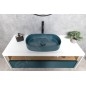 Sapho Infinity - Vasque à poser, 550x360 mm, sans trop-plein, vert 10NF65055-2P Sapho Infinity - Vasque à poser, 550x360 mm, sans trop-plein, vert 10NF65055-2P