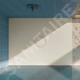 Bette Air - Receveur de douche 120x100 cm, crème 7355-441